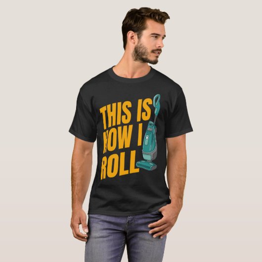 Huishoudelijke Vaccumreiniger Huishoudelijke reini T-shirt (Voorkant volledig)