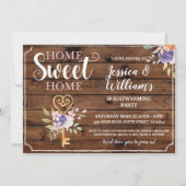 Huishoudelijke verwarming Startbloemen Hout Kaart (Voorkant)