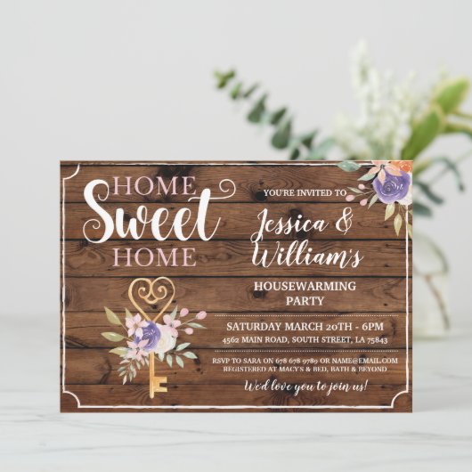 Huishoudelijke verwarming Startbloemen Hout Kaart (Staand voorkant)