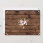 Huishoudelijke verwarming Startbloemen Hout Kaart (Achterkant)