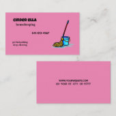 Huishoudelijke Visitekaartje (Voorkant / Achterkant)