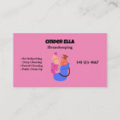 Huishoudelijke Visitekaartje (Voorkant)