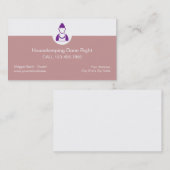 Huishoudelijke Visitekaartjes (Voorkant / Achterkant)