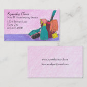 Huishoudelijke Visitekaartjes (Voorkant / Achterkant)