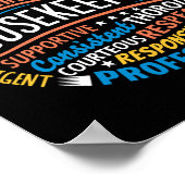 Huishoudelijke Waardering Geschenken Environmental Poster (Hoek)