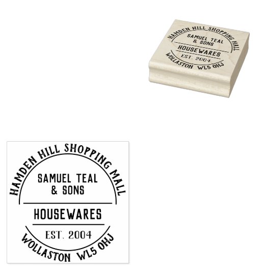 Huishoudelijke was Rubberstempel (Gestempeld)