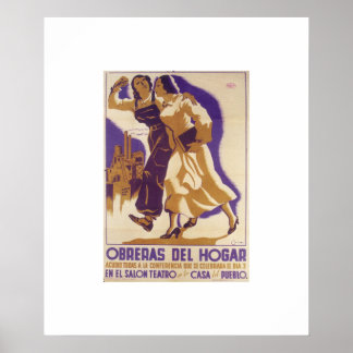 Huishoudelijke werknemers; alle You_Propaganda-Pos Poster