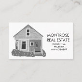 Huishoudelijke woningen woningen woningbezit visitekaartje (Voorkant)