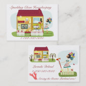 Huishoudelijke zaken visitekaartje (Voorkant / Achterkant)