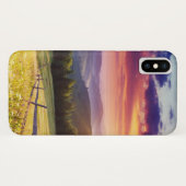 Huishoudelijke zonsondergang in bergen Case-Mate iPhone case (Achterkant (horizontaal))