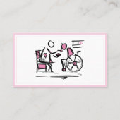 Huishoudelijke zorg. Thuiszorg. Thuiszorg Visitekaartje (Achterkant)