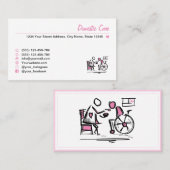 Huishoudelijke zorg. Thuiszorg. Thuiszorg Visitekaartje (Voorkant / Achterkant)