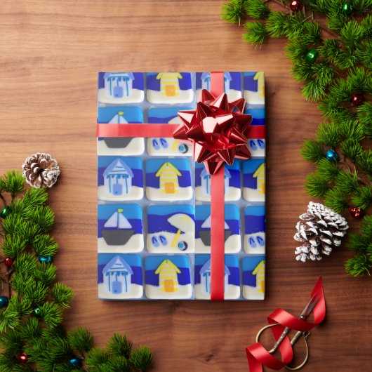 Huishoudens 1 cadeaupapier (Feestdagen Geschenken)