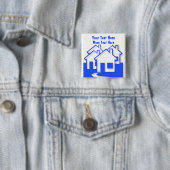 Huishoudens Button Pin (In situ)