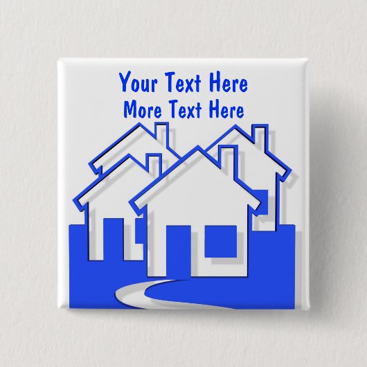 Huishoudens Button Pin (Voorkant)