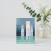 Huishoudens door Paul Klee Visitekaartje (Staand voorkant)