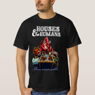 Huishoudens en mensensmokkels t-shirt