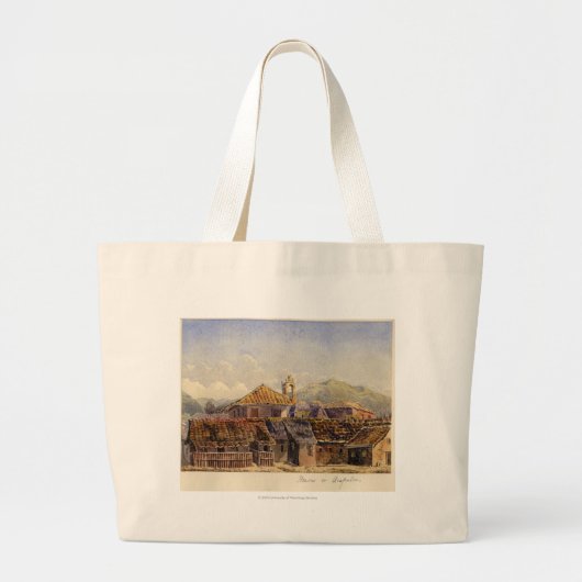 Huishoudens in Acapulco Grote Tote Bag (Voorkant)