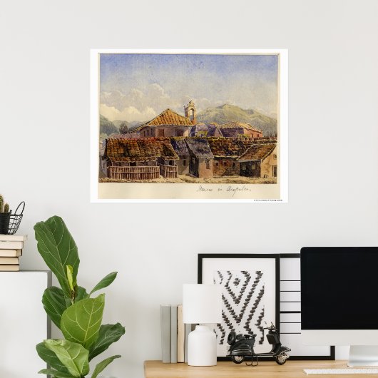 Huishoudens in Acapulco Poster (Thuiskantoor)