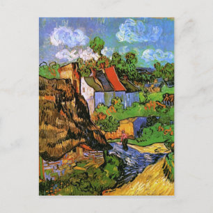 Huishoudens in Auvers Van Gogh Fine Art Briefkaart