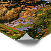 Huishoudens in Auvers Van Gogh Fine Art Poster (Hoek)