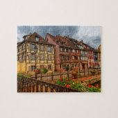 Huishoudens in Colmar, Elzas, Frankrijk Legpuzzel (Horizontaal)