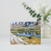 Huishoudens in Groenland Briefkaart (Staand voorkant)