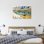 Huishoudens in Groenland Canvas Afdruk (Insitu (Slaapkamer))