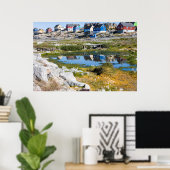 Huishoudens in Groenland Poster (Thuiskantoor)