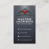 Huishoudens Logo | Onroerend goed Visitekaartje (Voorkant)