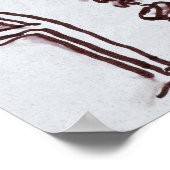 Huishoudens | Saint-Guilhem-Le-Desert, Frankrijk Poster (Hoek)