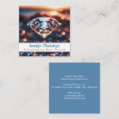 Huishouding Maid Service Schoonmaak Huis Vierkante Visitekaartje (Voorkant / Achterkant)