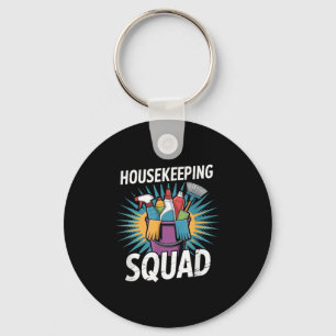Huishouding Schoonmaak Team Hotel Personeel Huisho Sleutelhanger