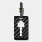 huishoudster bagagelabel (Voorkant verticaal)