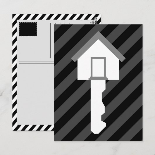 huishoudster briefkaart (Voorkant / Achterkant)