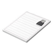 HUISHOUDSTER CAT 5.5x6 Notitieblok + Lijnen (Linkerzijde)