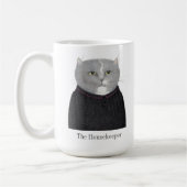 HUISHOUDSTER CAT Tall White Mok + Tekst (Links)