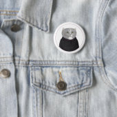 HUISHOUDSTER KAT Ronde Pin Button II (In situ)