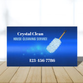 Huishoudster Maid Service Cleaner Visitekaartje