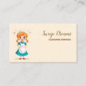 Huishoudster QR Visitekaartje (Voorkant)