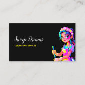 Huishoudster QR Visitekaartje (Voorkant)