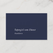 Huishoudster Visitekaartjes (Voorkant)