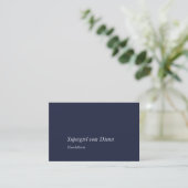 Huishoudster Visitekaartjes (Staand voorkant)