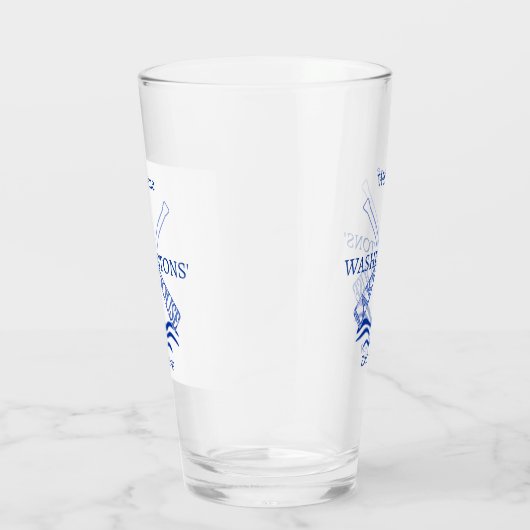 Huisje Blokhut Meer Huis Drinkglas Pint Bier Glas (Rechts)