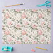 Huisje Chic Rozen Serie Design 4 Tissuepapier (Craft)