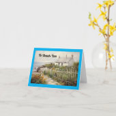 huisje dank-u Kaart (Gele Bloem)