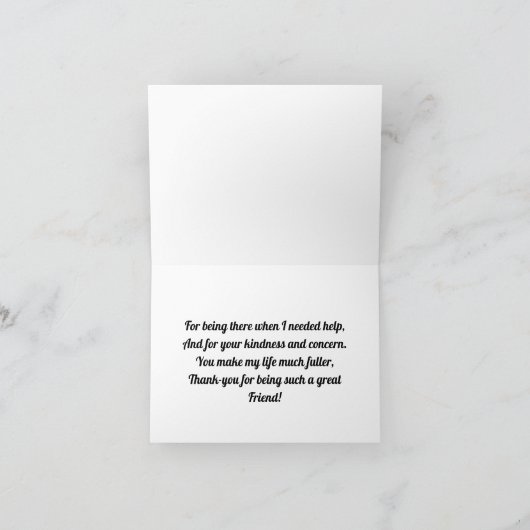 huisje dank-u Kaart (Binnen)