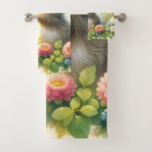 Huisje Muis Liebesbrief Weide Bad Handdoek