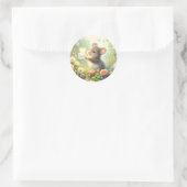 Huisje Muis Liebesbrief Weide Ronde Sticker (Tas)