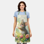 Huisje Muis Liebesbrief Weide Schort (Gedragen)